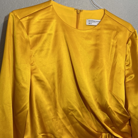 IEENA for Mac Duggal size 10 sillk yellow - Picture 9 of 16